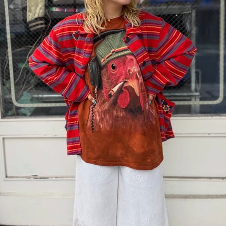 THE MOUNTAIN スモーキングニワトリTシャツ