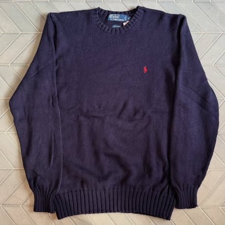 POLO コットンニット
