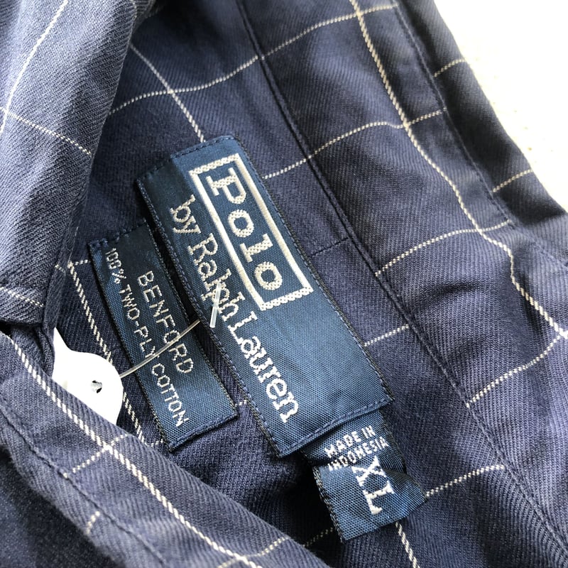 Ralph ラルフローレン　デニム　チェック　シャツ 新作セール ポロラルフローレンクラシックフィットデニムシャツ
