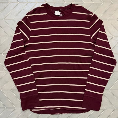 GAP ボーダーサーマルロンT