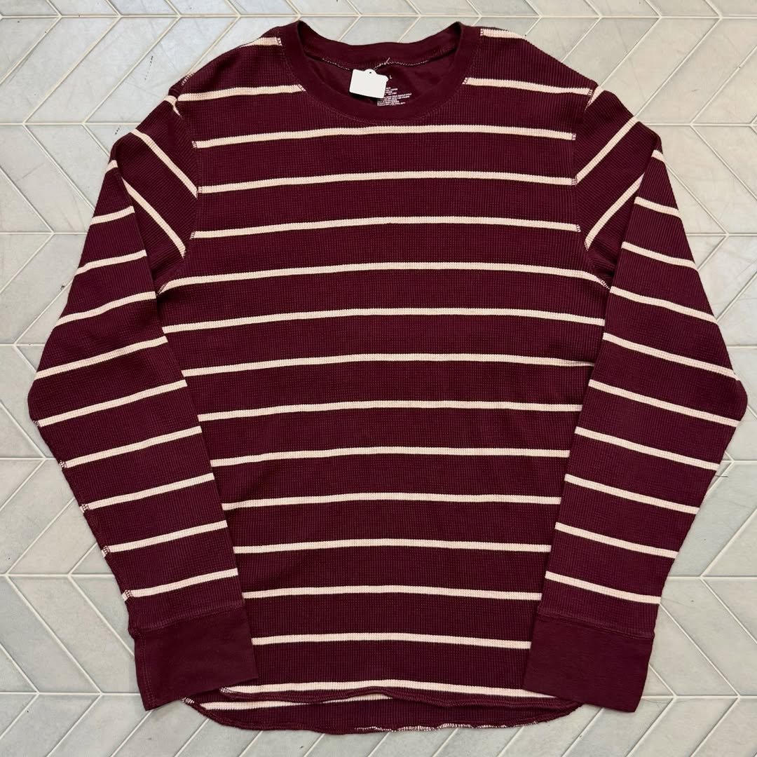 希少 OLD GAP ボーダー サーマル ニット Tシャツ ロンT ニット OLD GAP サーマルボーダーロンT 希少 OLD GAP ボーダー サーマル