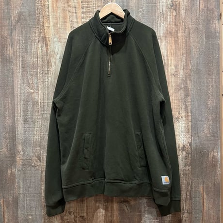 Carhartt ハーフジップスウェット