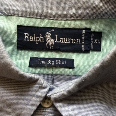 RALPHLAUREN 長袖BIGシャツ