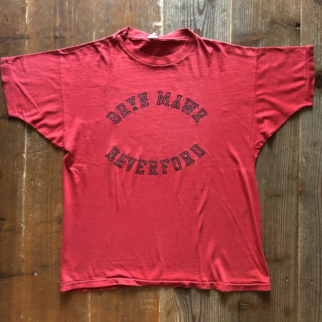 70's-80's BRYN MAWR カレッジTシャツ