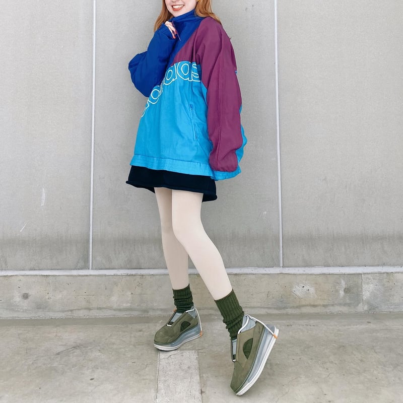 adidasハーフジップナイロンPO | CUSTOM FEVER