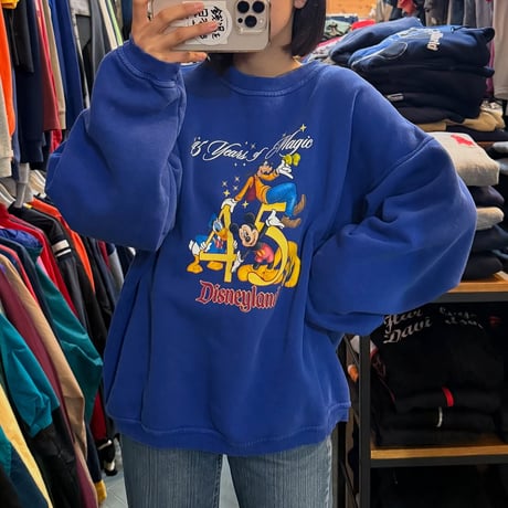 Disney 45周年 両面プリントスウェット