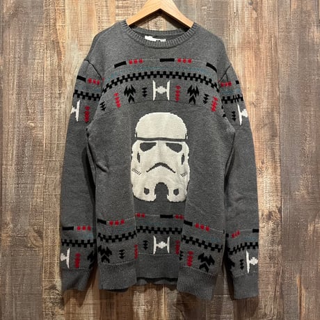 STAR WARS ストームトルーパー　クリスマスニット