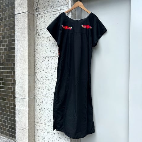 花柄メキシカンワンピース