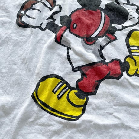 ラグビーミッキー両面Tシャツ