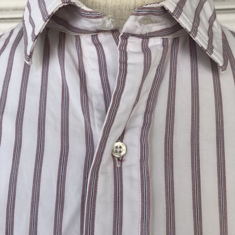 USA製Brooks Brothers L/Sストライプシャツ