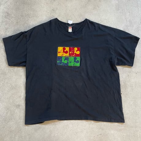 ビニールミッキーTシャツ