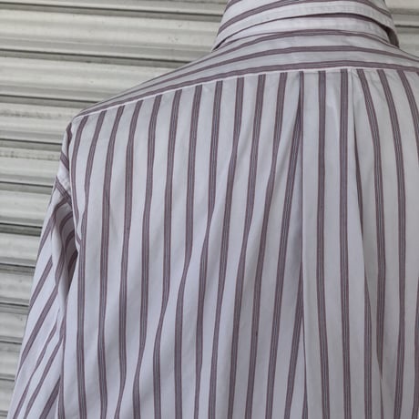 USA製Brooks Brothers L/Sストライプシャツ