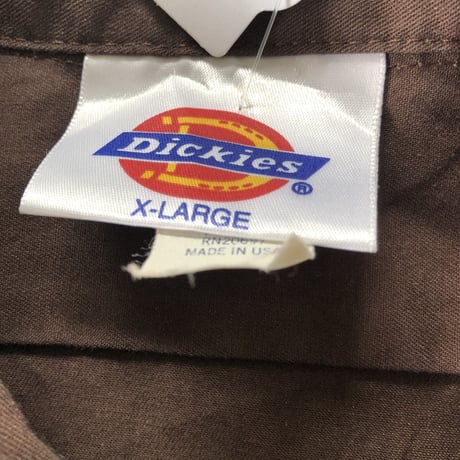 USA製Dickies ワークシャツ  XL