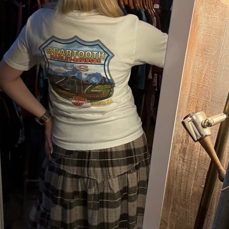 USA製 Harley-Davidson バックプリントTシャツ