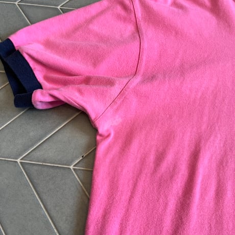 90s NIKE ロゴプリントリンガーTシャツ