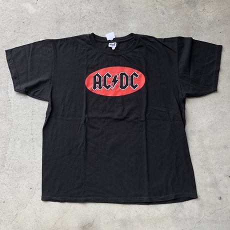 AC/DCロゴプリントTシャツ XL