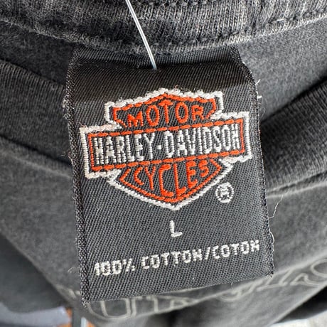 90's USA製 HARLEY DAVIDSON プリントTシャツ L