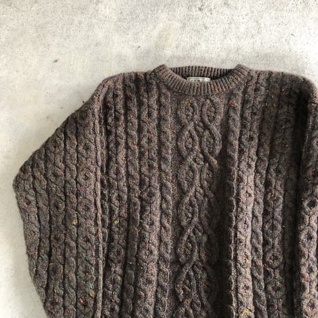 アイルランド製L.L.BEANフィッシャーマンセーター