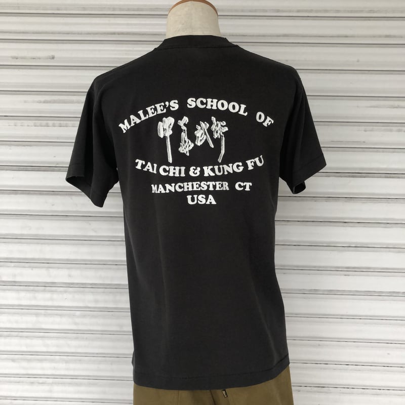 vintage ヴィンテージTシャツ  カンフープリント 80's adidas ビンテージプリントTシャツ - Fresh Service