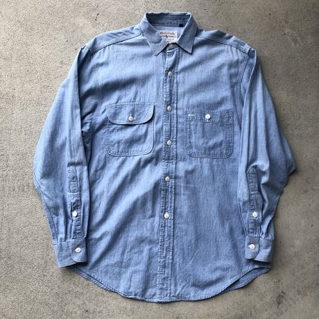 USA製 Ralph Lauren長袖シャンブレーシャツ