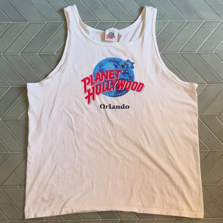 90s USA製 PLANET HOLLYWOOD タンクトップ