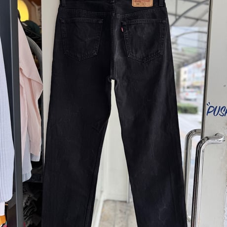 90'sUSA製 Levi's501  W33 ブラック