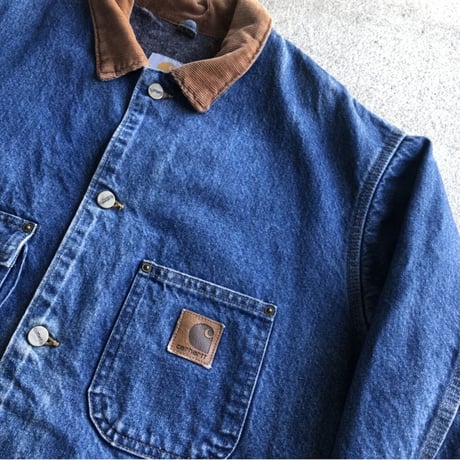 USA製 Carharttブランケット付きカバーオール