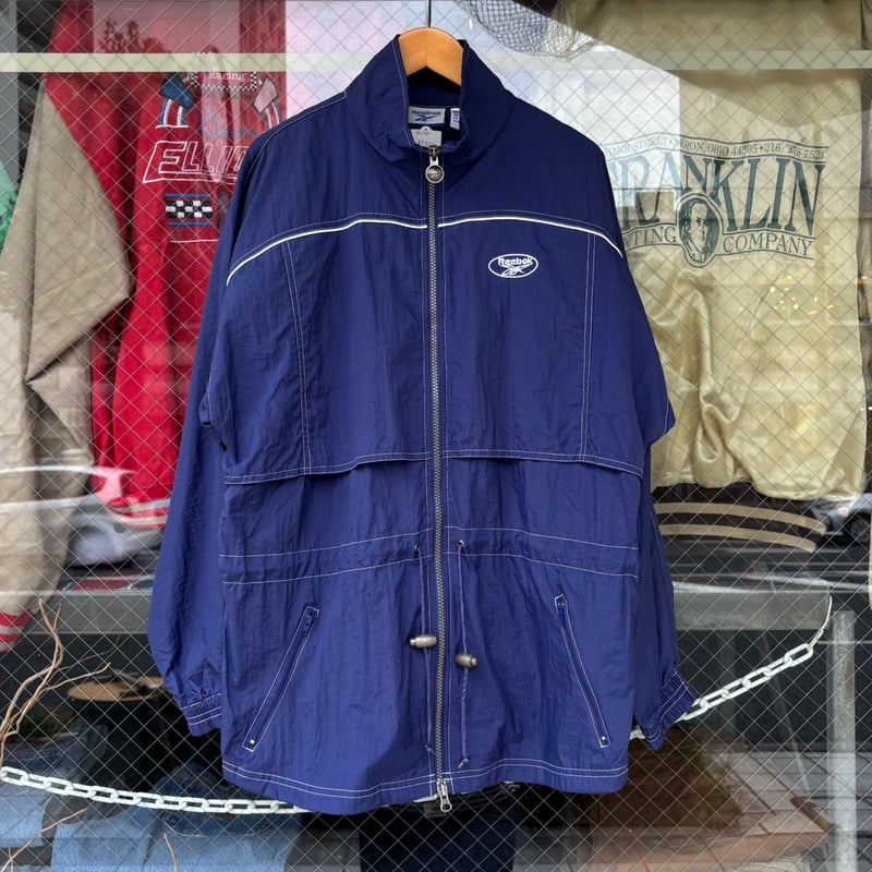 シカゴ・ベアーズ Reebok ナイロンジャケット Vintage Chicago Bears Reebok Pro Line Zip Up Jacket Men's