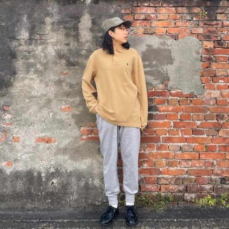 POLOロングスリーブポロシャツ