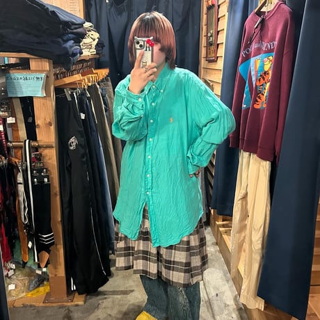 Ralph Lauren リネン長袖シャツ
