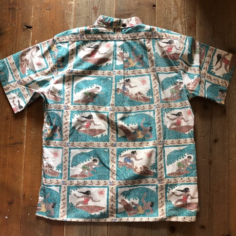 Reyn spooner サーファー総柄シャツ