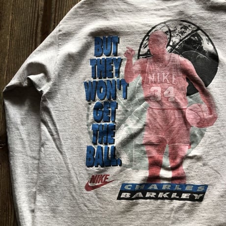 90's NIKEロンT〝CHARLES BARKLEY〟