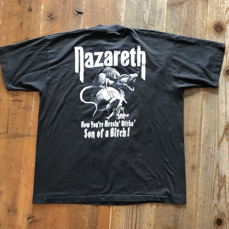 Nazareth '96 WORLD TOUR Tシャツ