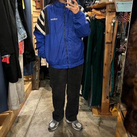 adidas裏地付き切替ナイロンジャケット