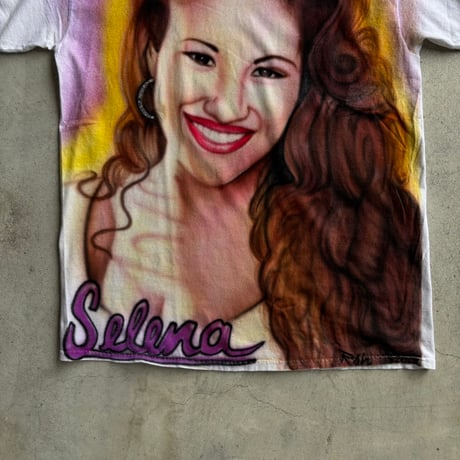 Selena エアブラシアートTシャツ