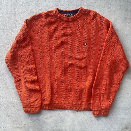 CHAPS でこぼこコットンニット