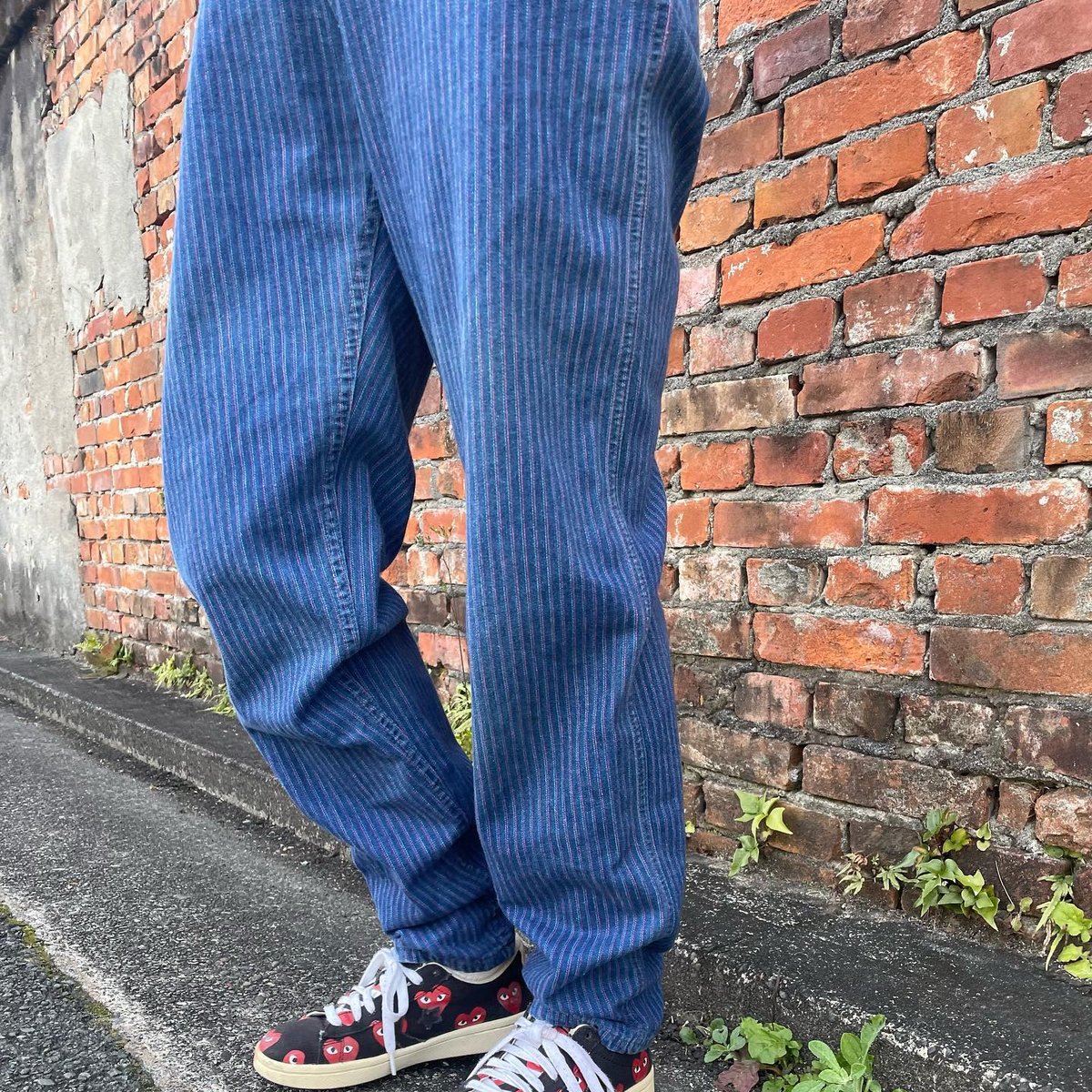 LEE ストライプデニムパンツ | CUSTOM FEVER