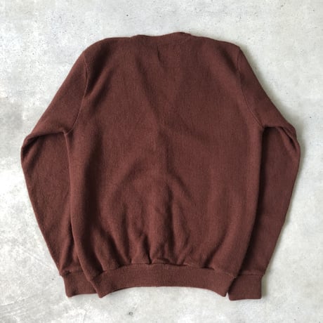 Searsアクリルカーディガン 茶