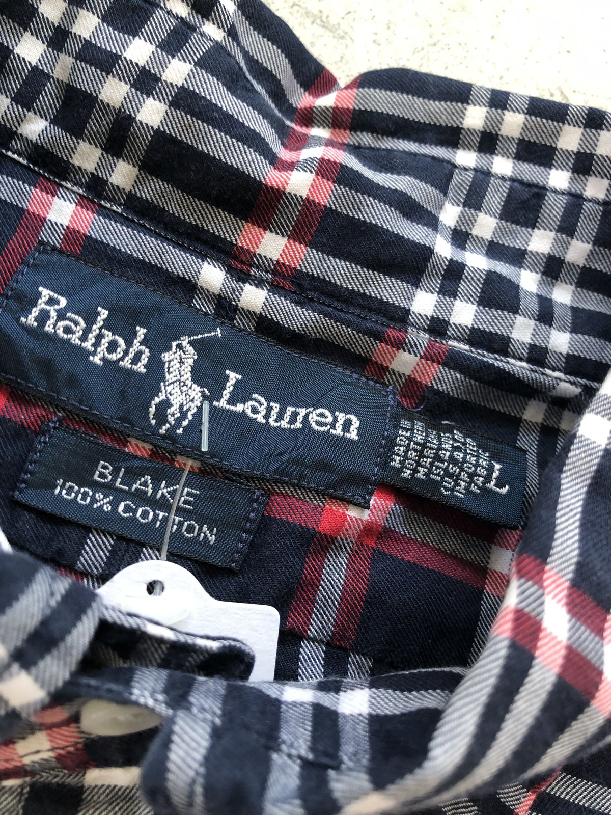 Ralph Lauren 半袖チェックシャツ 〝BLAKE〟L | CUSTOM FEVER