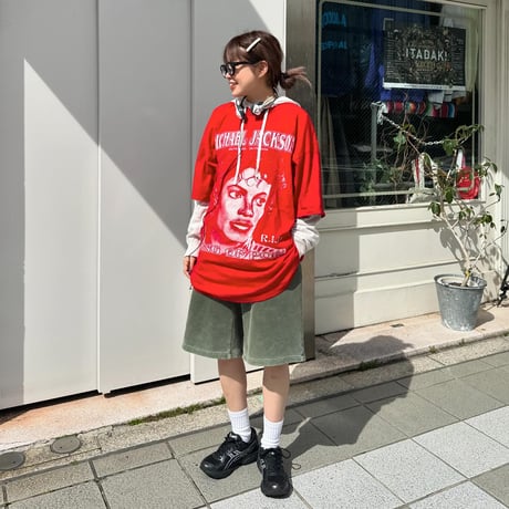 KING OF POPマイケルジャクソンTシャツ
