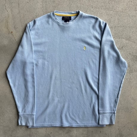 POLO ワンポイントサーマルロンT