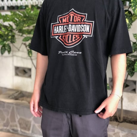 HARLEY DAVIDSON プリントT