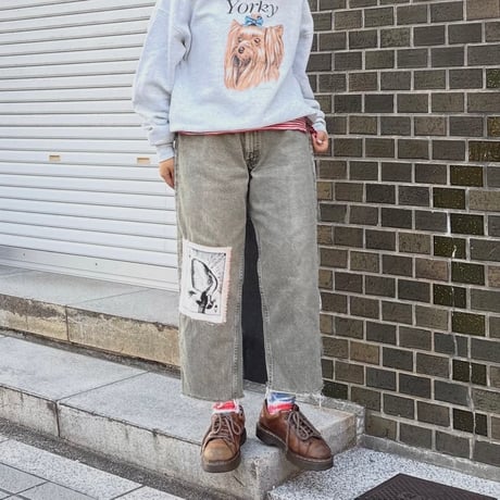 USA製 Levi's550 カットオフリメイクデニム（38×30）