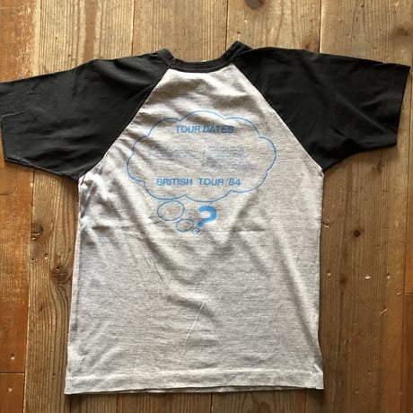 1980年代 ラグランスリーブバンドTシャツ  THE KINKS  S