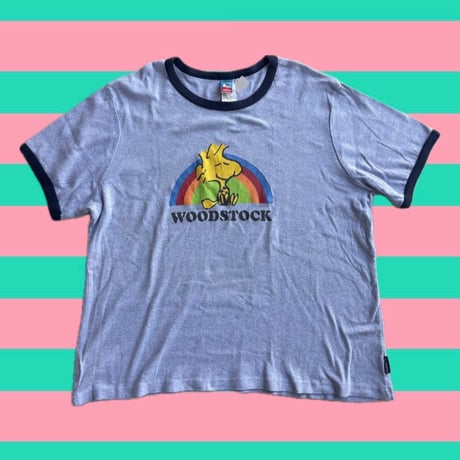WOODSTOCK リンガーTシャツ