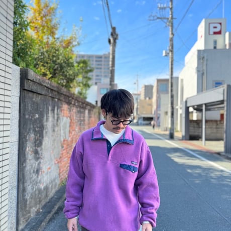 80's USA製Patagonia SYNCHILLA スナップT L