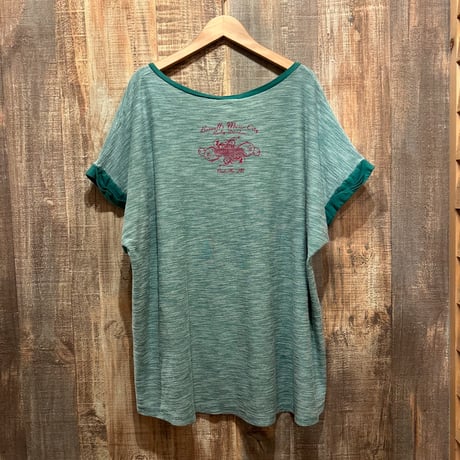 Harley-Davidson ＶネックフレンチスリーブTシャツ