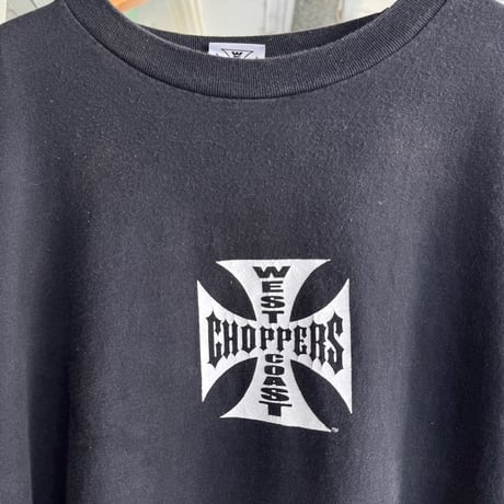 WEST COAST CHOPPERS 袖プリントロンT