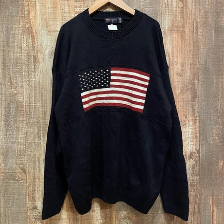 USA製 星条旗ニット