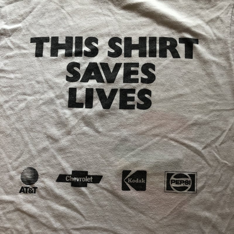 Original Authentic Live Aid Concert T-Shirt Philadelphia JFK